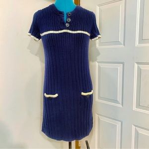 VARSITY Knit Sweater Dress